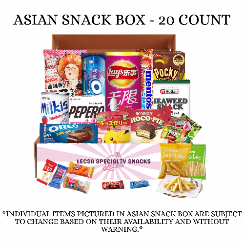 Authentic Asian Snack Box Canada | Japanese, Korean & Chinese
