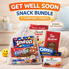 Get Well Soon Snack Bundle – 7 Comfort Treats with Hot Chocolate, Chocolate & Biscuits