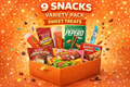Extravaganza Snacks Bundle – 9 Items Variety Pack – Sweet Snack Box for Sharing, Gifts & Movie Night