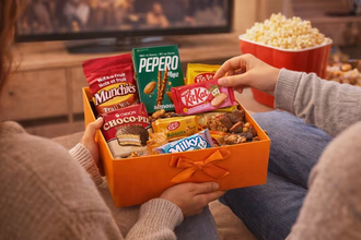 Extravaganza Snacks Bundle – 9 Items Variety Pack – Sweet Snack Box for Sharing, Gifts & Movie Night