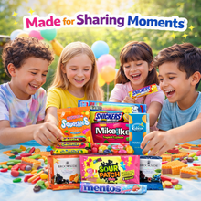 Spring Break Family Mix Bundle – 15 Count Assorted Variety Pack – Assorted Gummies, Sour Candy, Chocolate, Juice & Snack Bundle