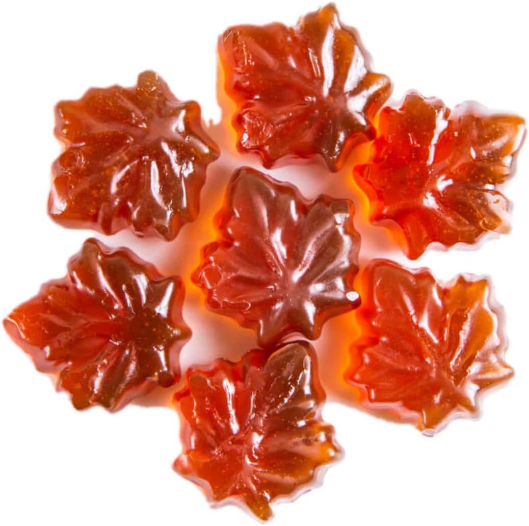 Maple Leaf Hard Candy 1 lb (454g) – Maple Flavoured Individually Wrapped Candies