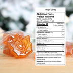 Maple Leaf Hard Candy 1 lb (454g) – Maple Flavoured Individually Wrapped Candies