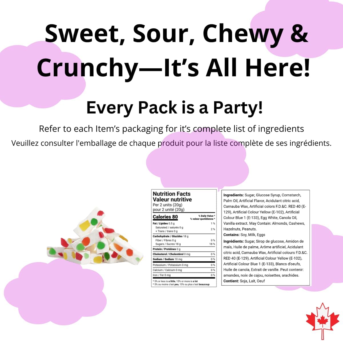 Candy Mix Bag - 1lb (454g) A Diverse Selection of Sweet Treats