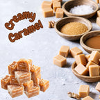 Creamy Caramel Squares Candy 1 lb (454g) – Individually Wrapped Chewy Butter Toffee