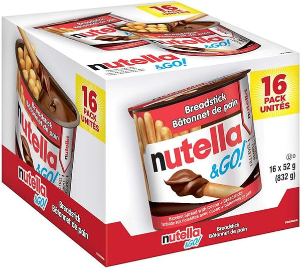 Nutella Go Snack Packs 16x52g