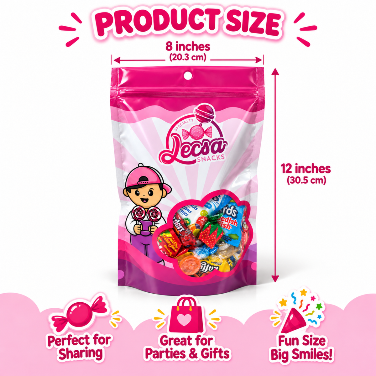 Party Mix – 1 lb (454g) Candy Variety Pack, Assorted Individually Wrapped Candies