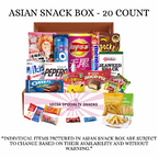 Authentic Asian Snack Box Canada | Japanese, Korean & Chinese Treats - 20 count