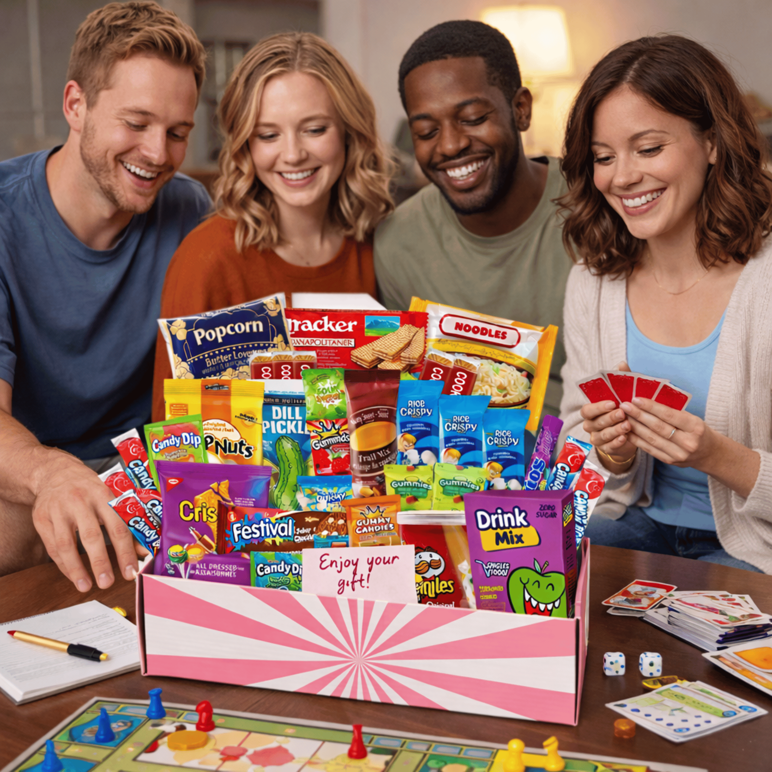 Assorted Snack Box – 45 Count Candy & Treats