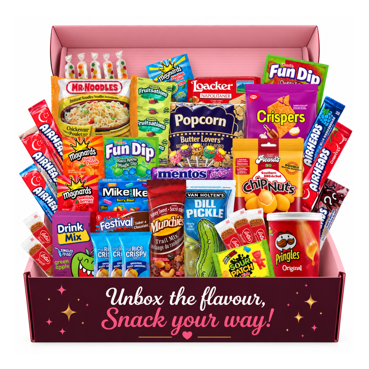 Assorted Snack Box – 45 Count Candy & Treats