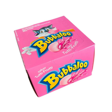 Bubbaloo Bubble Gum – 60 Units (300g) – Assorted Flavors – Imported from Brazil