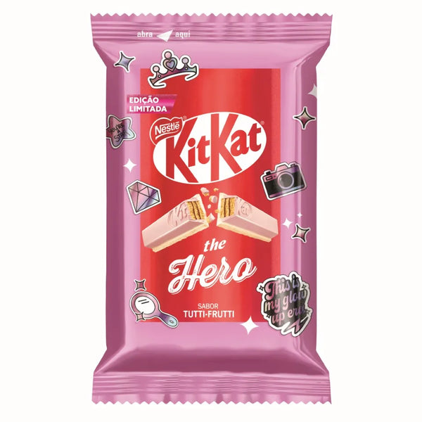 KitKat Hero (Tutti-Frutti) Nestlé 41,5g (Brazil)