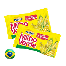 SWEET CORN CANDY POCKET 1 POUND (Brazil)