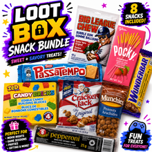 Loot Snack Bundle - Candy, Chocolate, Bubble Gum, Biscuit & Fun Treat Variety Pack