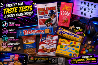 Loot Snack Bundle - Candy, Chocolate, Bubble Gum, Biscuit & Fun Treat Variety Pack
