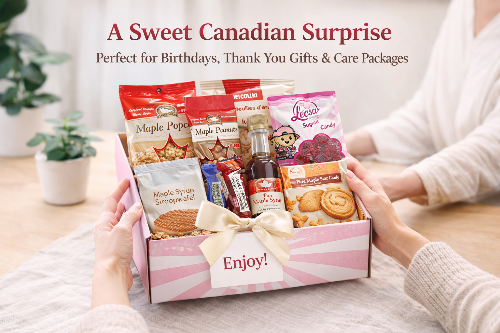 Canadian Maple Treats Box | Authentic Maple Candy & Snacks – 10 Count