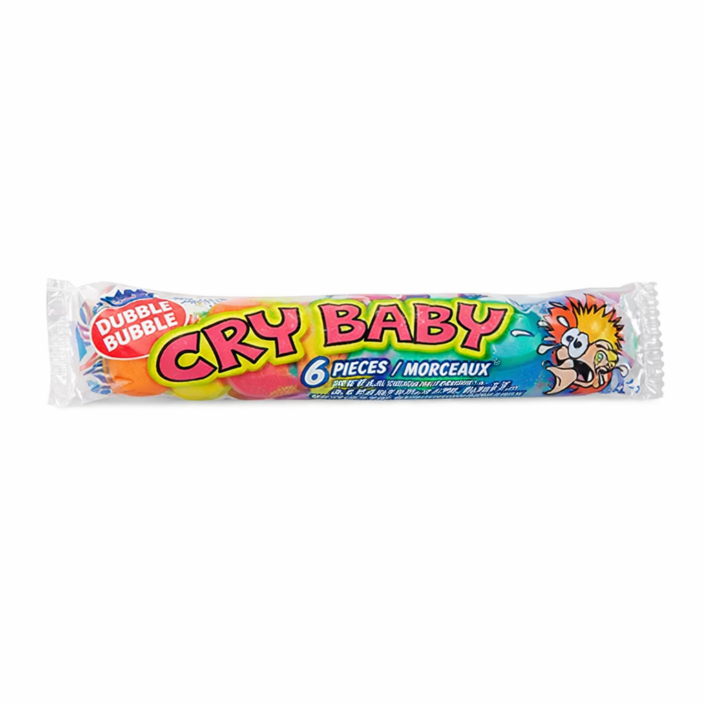 Cry Baby Extra Sour Gum 36g – 6 Piece Pack