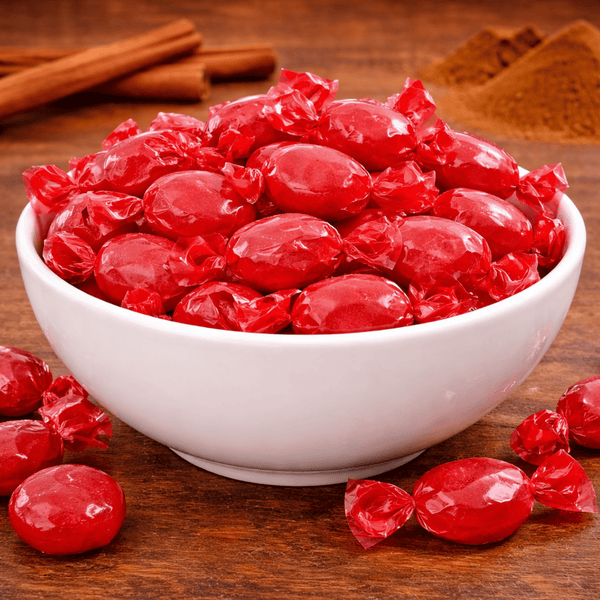 Cinnamon Wheels Hard Candy – 454g (1lb) Individually Wrapped