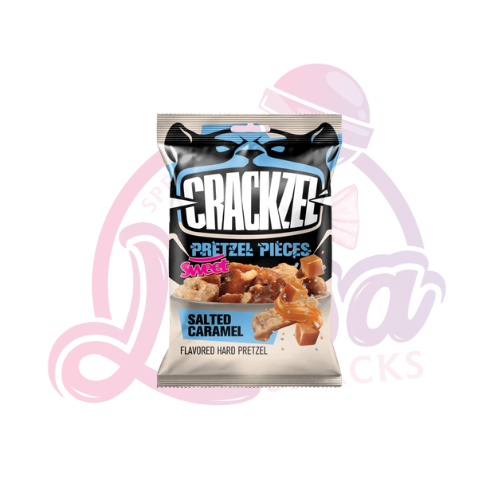Crackzel Salted Caramel Pretzel Pieces – 85g (Turkey)