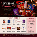 Date Night Munchies Box – 10 Assorted Sweet & Savoury Snacks with Drinks