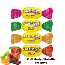 FREEGELLS HARD CANDY WITH CHOCOLATE FILLING (Brazil)