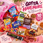 Gotta Have More – 10 Assorted Sweet & Savoury Snacks
