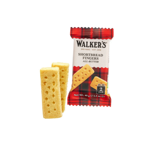 Walker’s All Butter Shortbread 40g – 2 Piece Pack