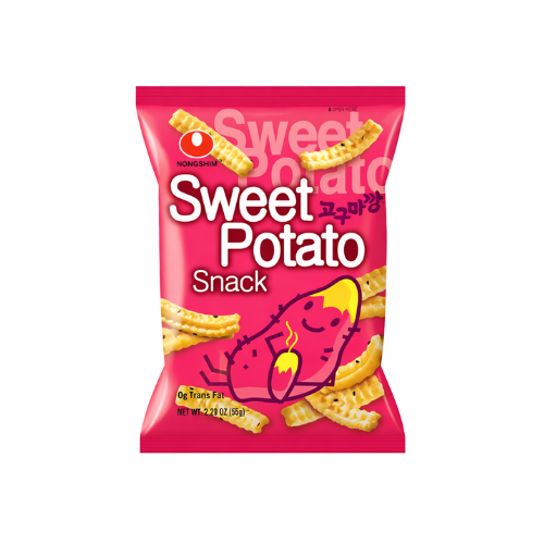 Sweet Potato Snack 55g – Crispy Korean Sweet Potato Chips