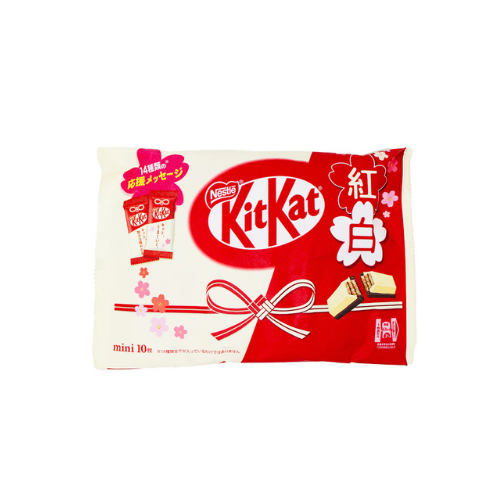 KitKat Sakura White Chocolate 104g – 10 Mini Bars Pack (Japan)