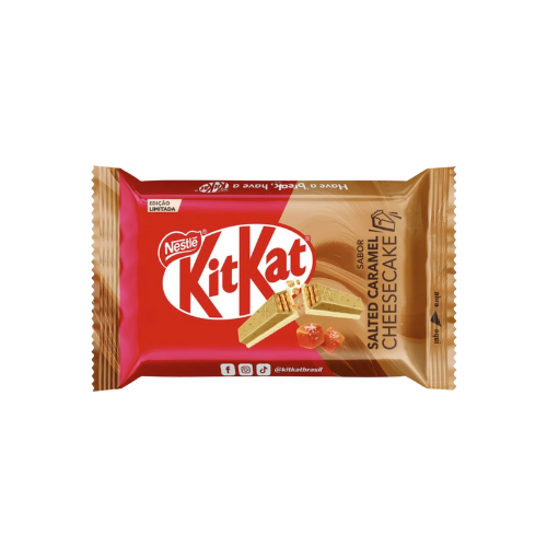 KitKat Salted Caramel Cheesecake Limited Edition – 41.5g (Brazil)