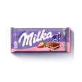 Milka Strawberry Chocolate Bar – (100g)