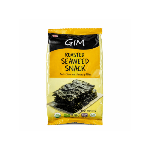 Roasted Seaweed Snack 5g – Crispy Korean Seaweed Sheets