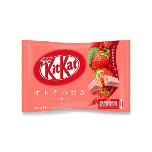 KitKat Strawberry 113g – 10 Mini Bars Pack (Japan)