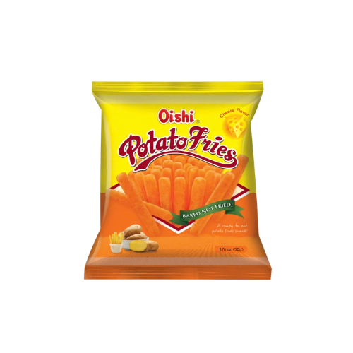 Oishi Potato Fries Cheese Flavour 50g (Philippines)
