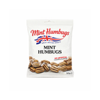 Taveners Mint Humbugs 165g – Mint Flavoured Candy with Chewy Toffee Centre