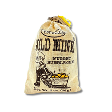 Gold Mine Nugget Bubble Gum 56g