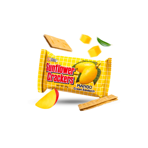 Sunflower Mango Cream Sandwich Crackers 27g
