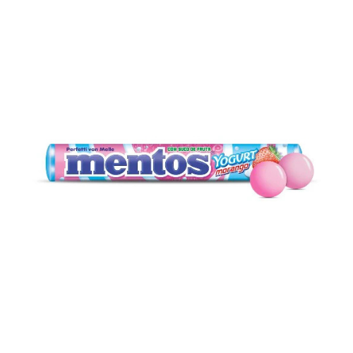 Mentos Brazil 37.5g – Chewy Candy Roll – 14 Pieces