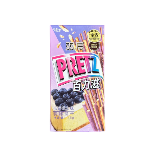 Pretz Blueberry & Cheese Biscuit Sticks 45g (China)
