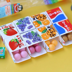 Japanese Marukawa Bubble Gum – Assorted Fruit & Cola Flavors | Classic Chewing Gum from Japan | 10-Piece Variety Pack