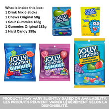 Jolly Rancher Candy Variety Bundle – 5 Count Assorted Pack