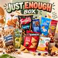 Just Enough Box – 9 Assorted Sweet & Savoury Snacks