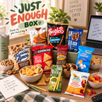 Just Enough Box – 9 Assorted Sweet & Savoury Snacks