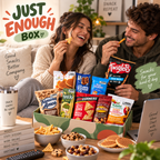 Just Enough Box – 9 Assorted Sweet & Savoury Snacks