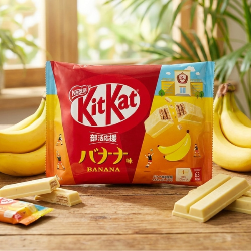 KitKat Banana White Chocolate -9 pieces (120g) - Japan