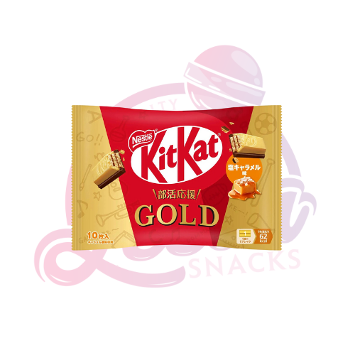 KitKat Gold Salty Caramel – 10 Pieces (Japan)