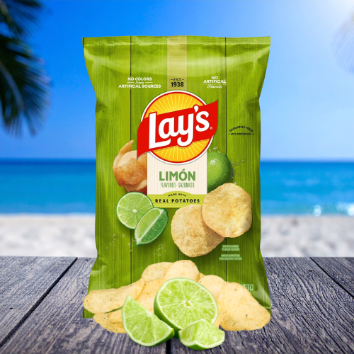 Lay's Limón Potato Chips 28.3g - USA