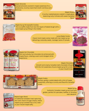 Canadian Maple Treats Box – 10 Count – True North Snack Box by Lecsa Specialty Snacks