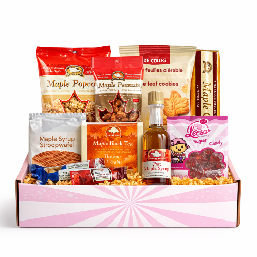 Canadian Maple Treats Box | Authentic Maple Candy & Snacks – 10 Count