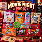 Movie Night Box – Sweet & Salty Snack Variety Box, Movie Snacks Gift Box